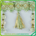 2015 new design elegant wholesale curtain trimming curtain lace fringe
